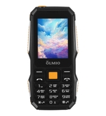 Телефон сотовый Olmio X03 черн./оранж.