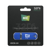 USB накопитель 32Gb More Choice МФБ32 Blue