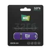 USB накопитель 32Gb More Choice МФБ32 Purple