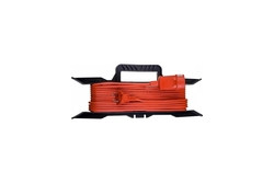 Удлинитель на рамке ПВС, 2*1,5, 30м, 16А, 3,5кВт, б/з DOMTOK 2404