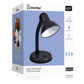 Светильник настольный SMARTBUY SBL-Desk-Black E27 чёрный 6304