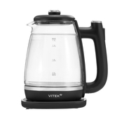 Чайник стеклянный VITEK VT-WK1074 чёрн.