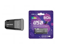 USB накопитель 8Gb More Choice МФ8 Black