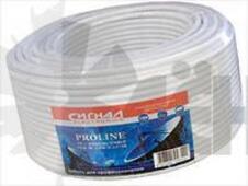 Кабель RG-6 Сигнал Proline CCS/AL 1.02/0.12*48