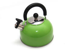 Чайник газовый 2,5л. КАТУНЬ КТ-105Z зелёный