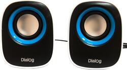 Колонки ДИАЛОГ Colibri AC-06UP 2.0 black-white