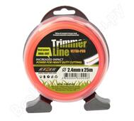 Леска д/триммера с сердечником Rezer Ultra-pro DUAL-CUT 2,4мм*25м КРУГ