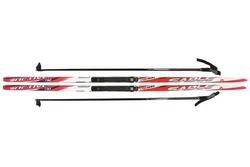 Комплект лыж ЦСТ NNN 200 step (крепление NNN+палки 160см)