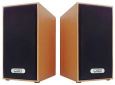 Колонки CBR CMS-635 Brown 3.0W (6Вт RMS) корпус MDF светло-коричневый