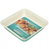 Противень д/запекания керамич.покр. 23*22*4,5см, квадратн., бирюза Катунь КТ-П-23Б