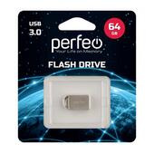 USB 3.0 накопитель 64Gb Perfeo M11 Metal Series