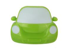 Ночник Camelion NL-197 Машина зеленая с выключателем, от 220V