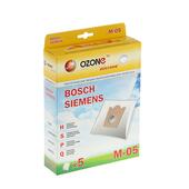Мешки-пылесборники OZONE M-05 синтетические 5шт. Bosch (Typ G)
